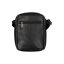 New bags leather - Pánská kožená taštička přes rameno černá LB-254
