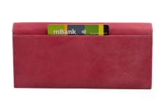 Dámská kožená peněženka SEGALI 7066 Fuxia růžová