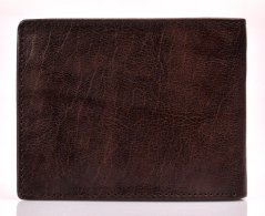 Camel Active malá pánská kožená peněženka 250-703-29 tmavě hnědá