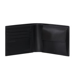 Samsonite Luxusní pánská kožená peněženka Refined SLG 155859-1041 černá