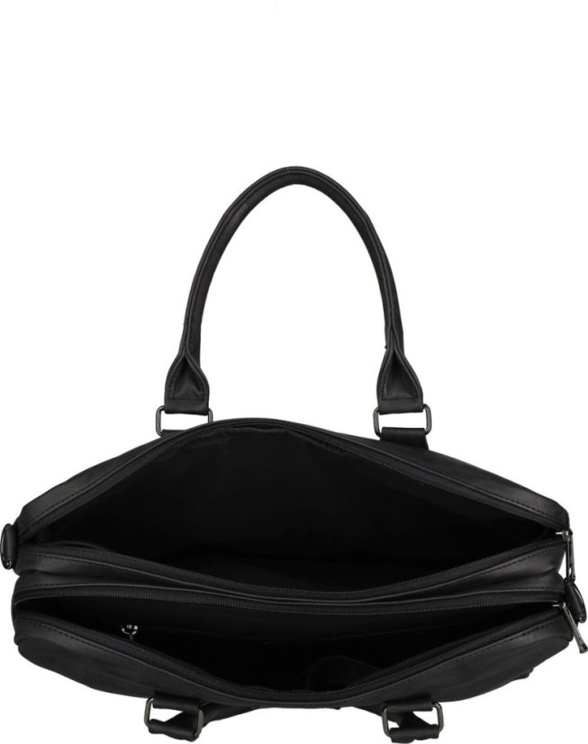 Aktovka Enrico Benetti Rotterdam laptop bag 15 inch 66691-001 černá