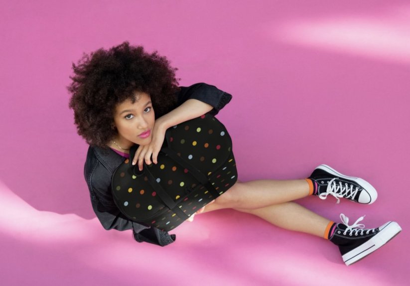 Chladící nákupní košík Reisenthel coolerbag dots UH7009