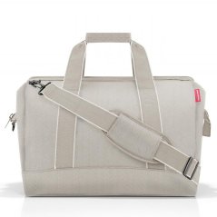 Reisenthel Allrounder L Herringbone Sand MT6049 – cestovní taška 30 l