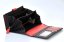 SEGALI SG-09 black/red – dámská kožená peněženka