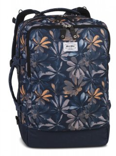 Batoh do letadla Bestway Cabin Pro Print 40 l Flowers blue 40252-5036