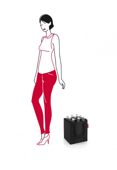 Nákupní taška na pivo Reisenthel bottlebag black ZJ7003