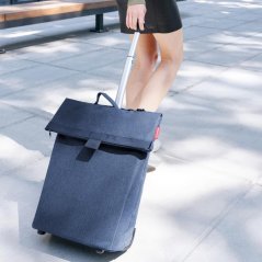 Reisenthel Trolley M Twist Navy  – nákupní taška na kolečkách 43 l, NT4129