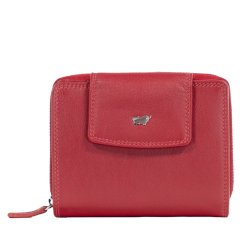 Braun Büffel Golf RFID dámská kožená zipová peněženka 90450-510-010 červená
