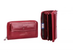 Dámská kožená peněženka 4491 komodo červená