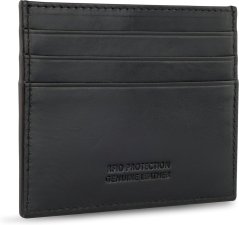 Kožené pouzdro na platební karty Bugatti Nobile 49125001 černé