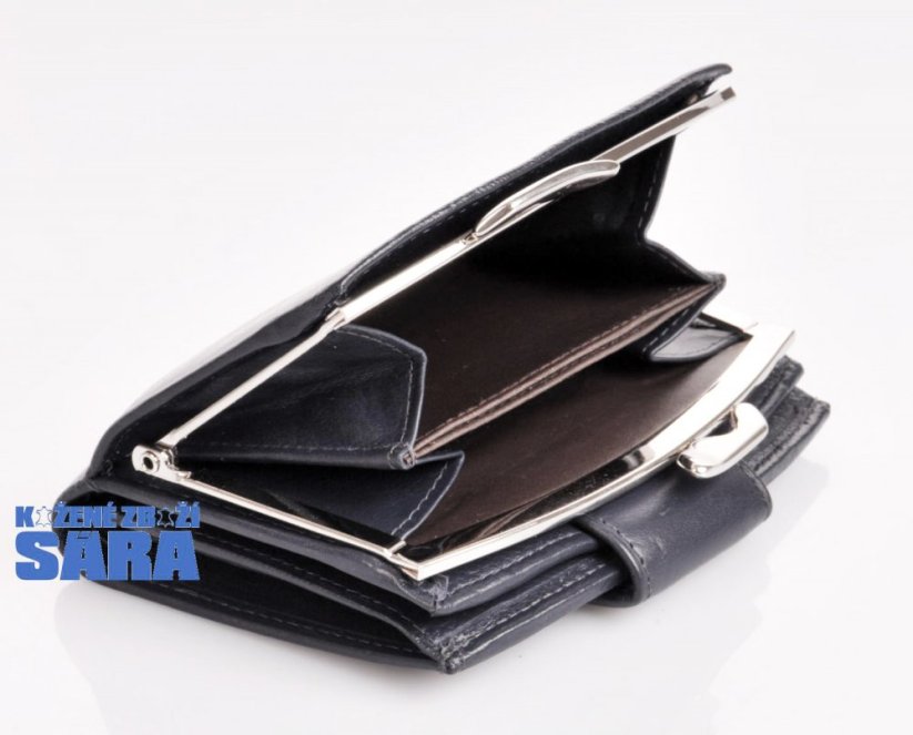 ARWEL Dámská kožená peněženka s rámečkem 511-4357 černá