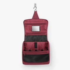 Velká cestovní kosmetická taška Reisenthel Toiletbag XL Twist Maroon WO3104