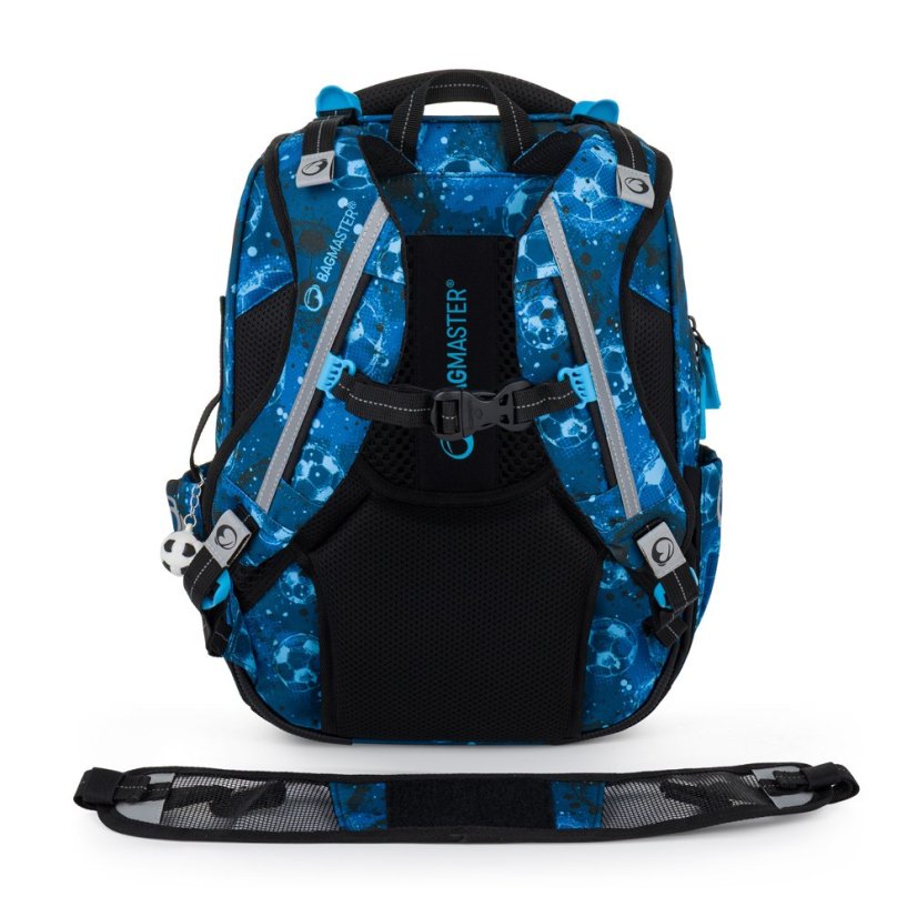 Bagmaster Malý školní set pro prvňáčky Fotbal BETA 26 C (batoh + penál + sáček na tělocvik)