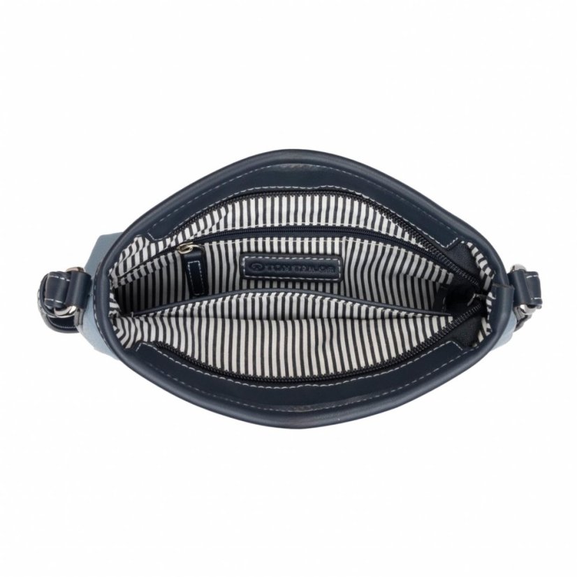 Dámská crossbody kabelka Tom Tailor Leora – modrá elegantní klasika  11377
