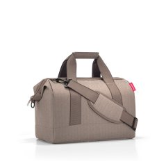 Dámská cestovní taška Reisenteh Allrounder M Herringbone mokka MS6054