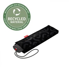 Reisenthel Umbrella Pocket Classic Signature black hot print deštník RT7058