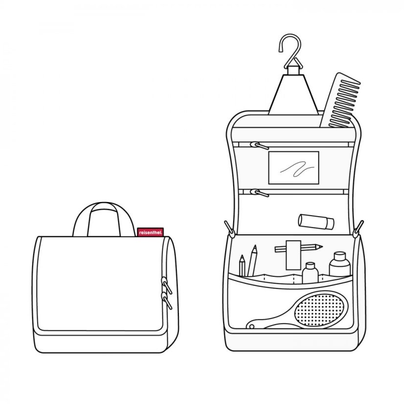 Kosmetická taška Reisenthel Toiletbag herringbone sand WH6049