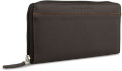 Dámská peněženka Bugatti Banda long zip 49133602 hnědá