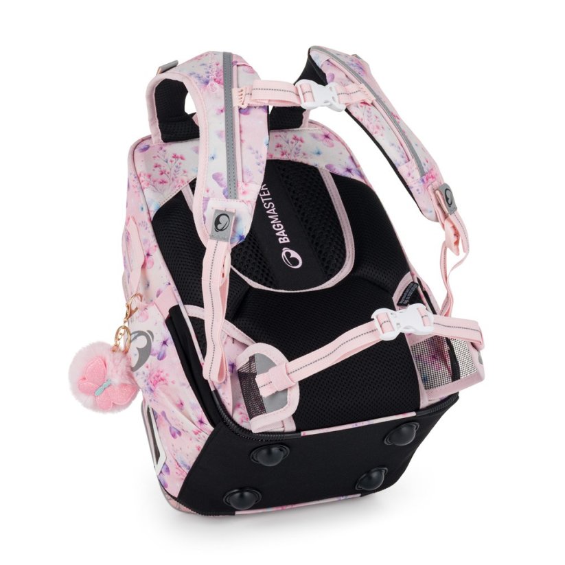 Bagmaster Dopi 25 A školní batoh – motýlci