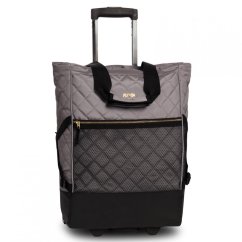 Elegantní nákupní taška na kolečkách 10422-5900 Punta Wheel šedá
