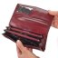 Dámská kožená peněženka 4466 KOMODO BORDEAUX