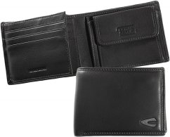 Camel Active malá peněženka B34-703-60 černá, zip na bankovky