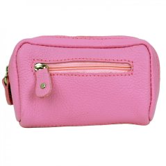 New Bags Leather kožená klíčenka SL-604 růžová