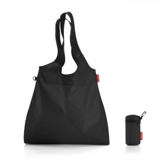 Skládací nákupní taška do kabelky Mini Maxi shopper L black  - AX7003