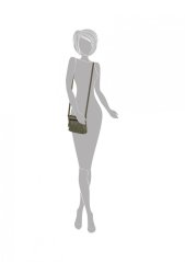 Enrico Benetti Zoë malá crossbody kabelka 66907-029 zelená