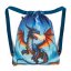 Bagmaster Malý školní set LUMI 26 D batoh, sáček a penál - drak, lehký ergonomický set pro prvňáčky