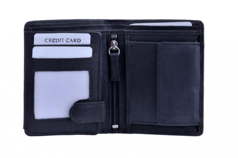 Pánská malá kožená peněženka TK-002