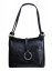 Giglio leather Dámská kožená kabelka přes rameno 095 černá