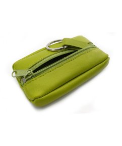 Arwel Kožená klíčenka 619-2418 světle zelená