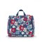 Velká kosmetická taška Reisenthel Toiletbag XL florist indigo WO4088