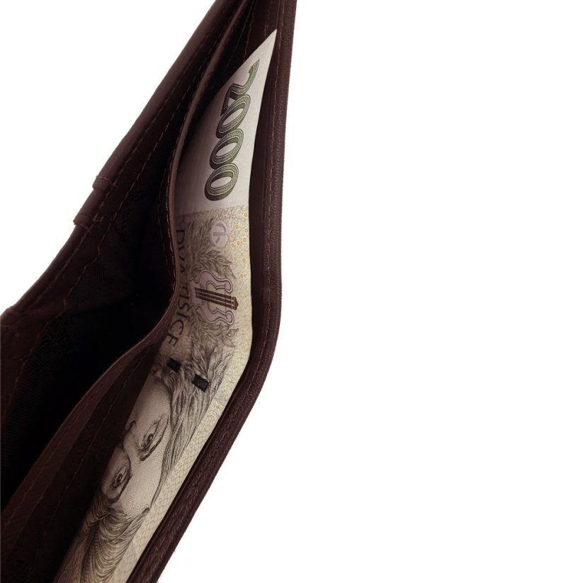 Samsonite Attack 2 SLG 151889-1320  pánská kožená peněženka hnědá