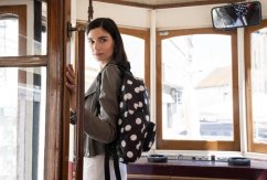 Reisenthel mini maxi rucksack dots white AP7073