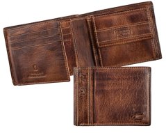 Camel Active kožená malá peněženka 247-702-29 hnědá