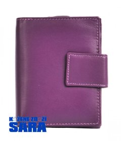 Dámská kožená peněženka 511-5937 fialová PUR/NAP