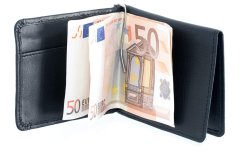 Pánská peněženka dolarovka kožená 2952 černá