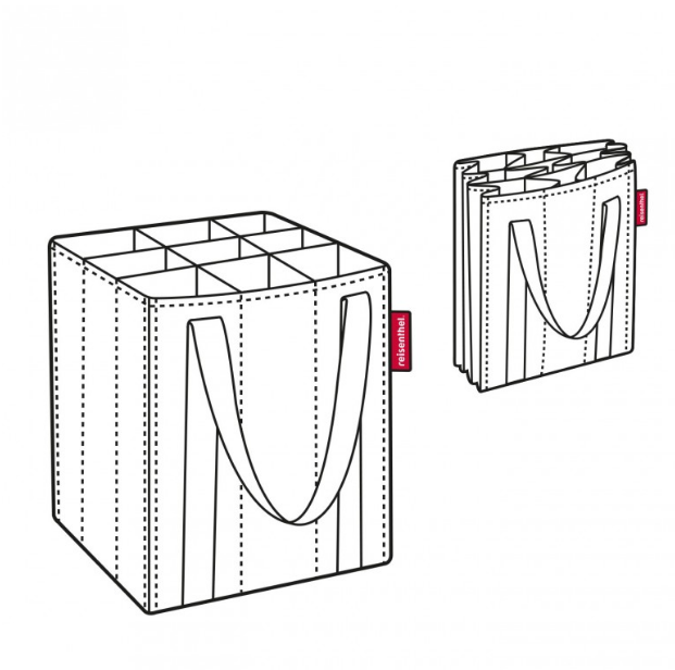 Nákupní taška na pivo Reisenthel bottlebag black ZJ7003