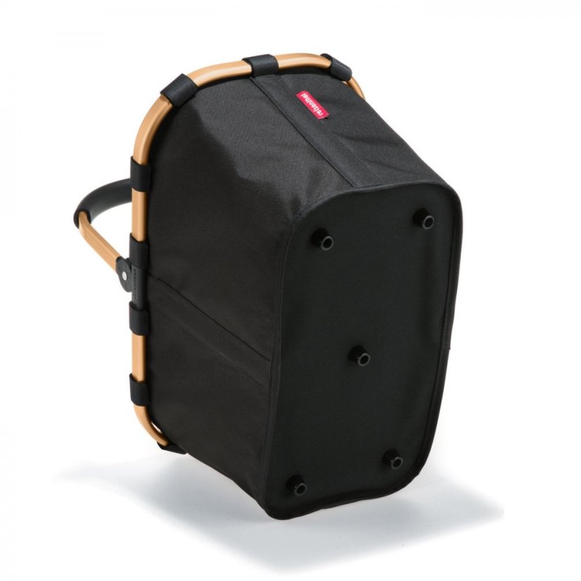 Reisenthel Carrybag frame gold/black nákupní košík BK7041
