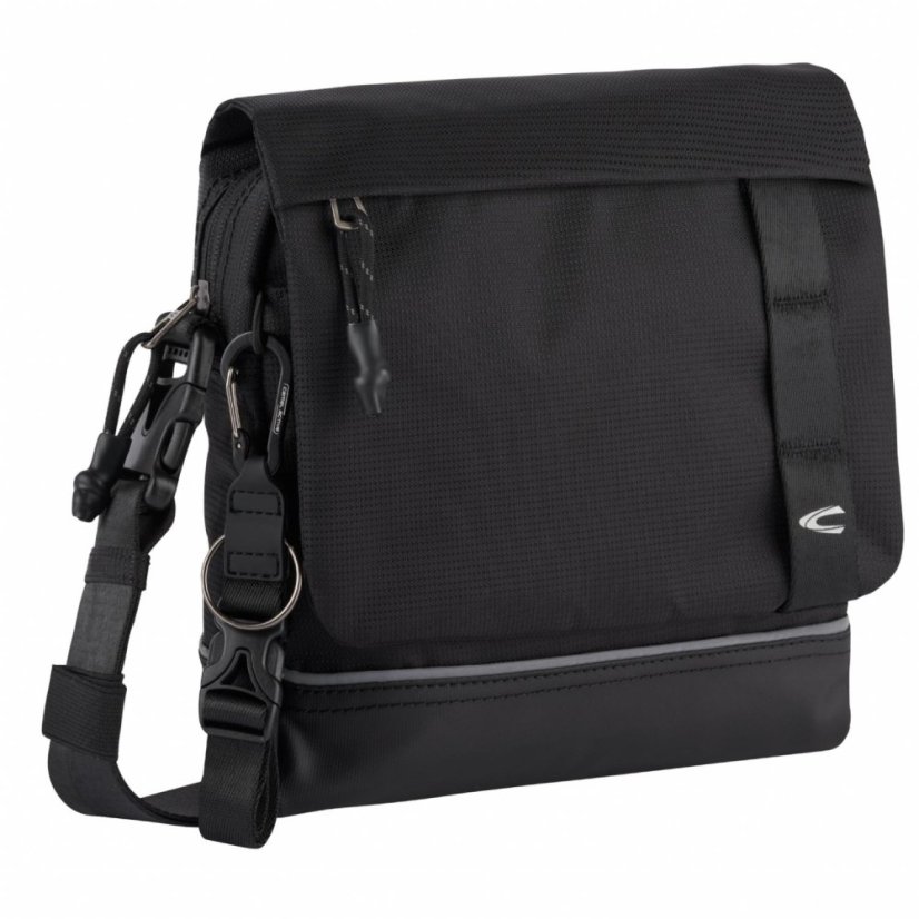 Camel Active Connect Flap Bag S pánská taška přes rameno černá 012224
