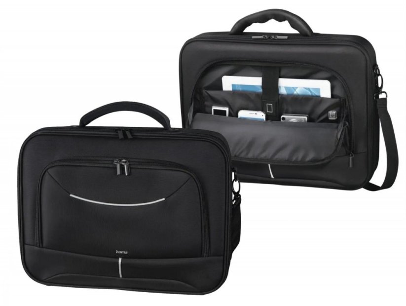 Pánská taška na notebook Hama 15,6"  Syscase Life, 40 cm 216523 černá