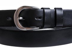 Penny Belts Dámský kožený pásek 30-191-63 černý