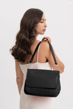 Dámská kabelka přes rameno 6538 černá