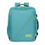 American Tourister TAKE2CABIN Batoh M 45cm Modrý Dusty Turquoise/Lime 38L 149175-A647