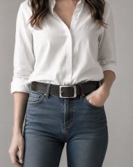 Penny Belts dámský pásek 16263 černý
