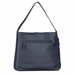 Yuma Hobo Bag M Dark Blue - elegantní tmavě modrá kabelka 011438