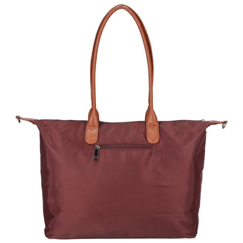 Enrico Benetti Claire Shopper - Stylová velká kabelka 25001-007 bordová