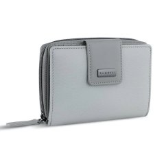 Bugatti Sina Zip S šedá s RFID – kompaktní kožená peněženka  49223244